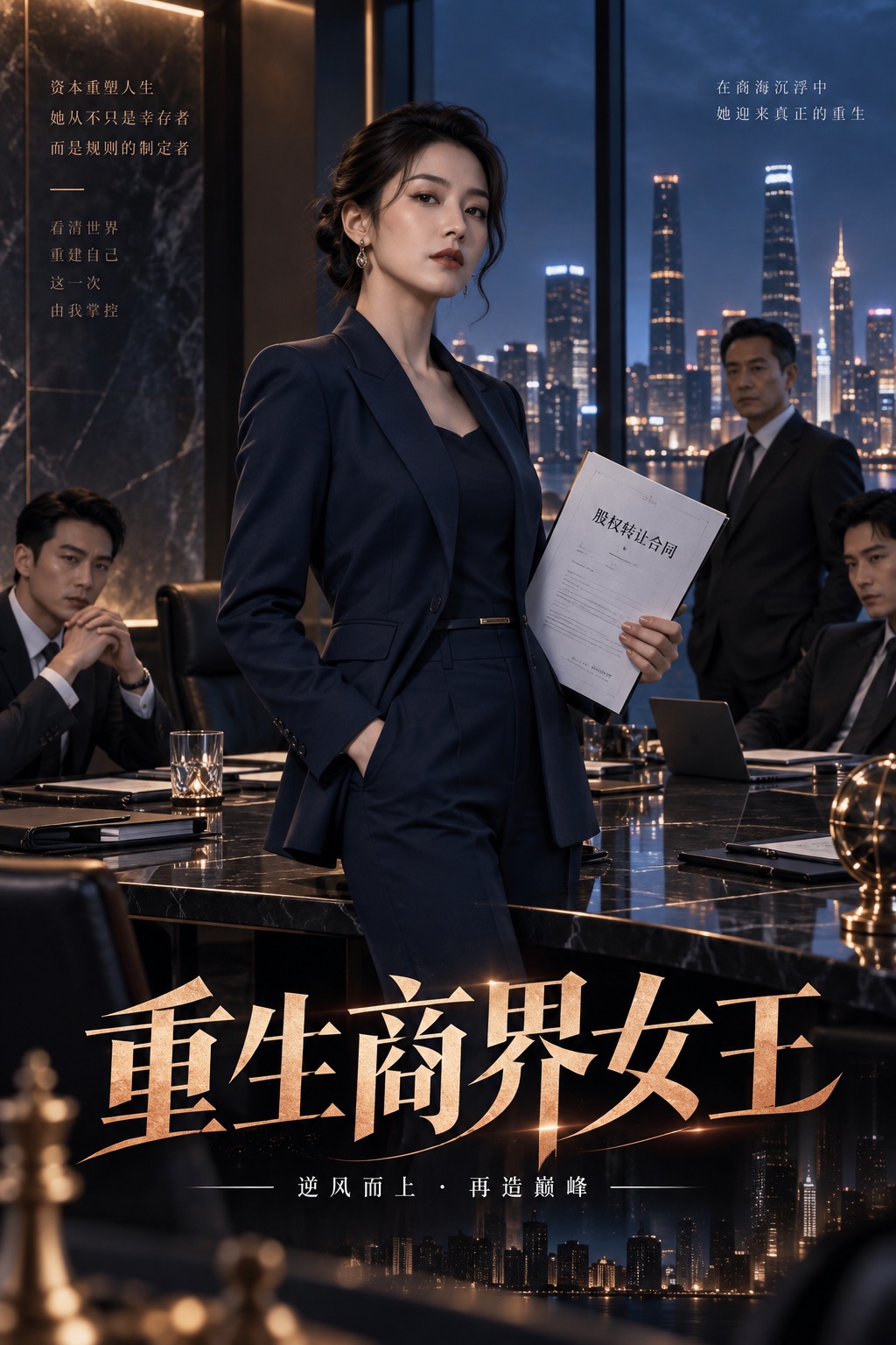 重生商界女王主题封面